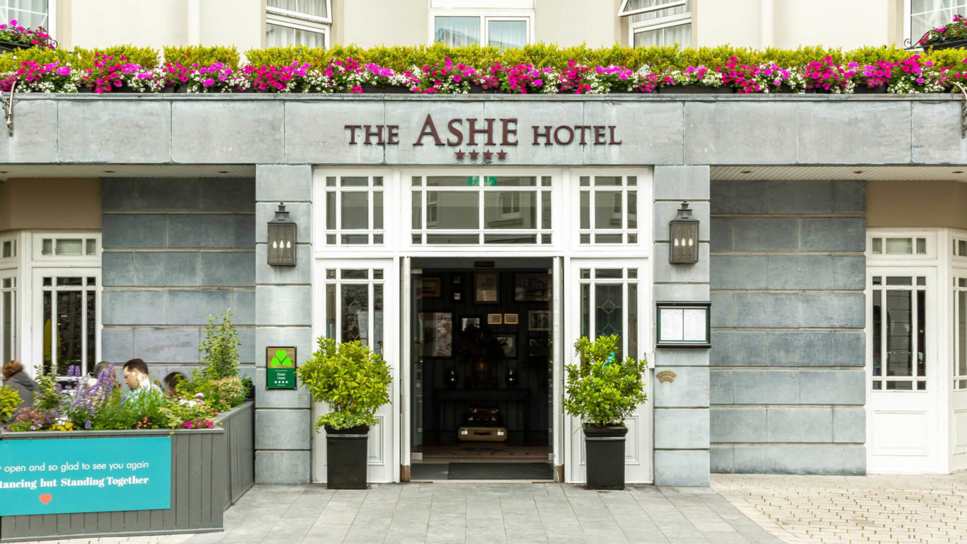 EVENTS__Ashe Conference Centre __Hotel entrance